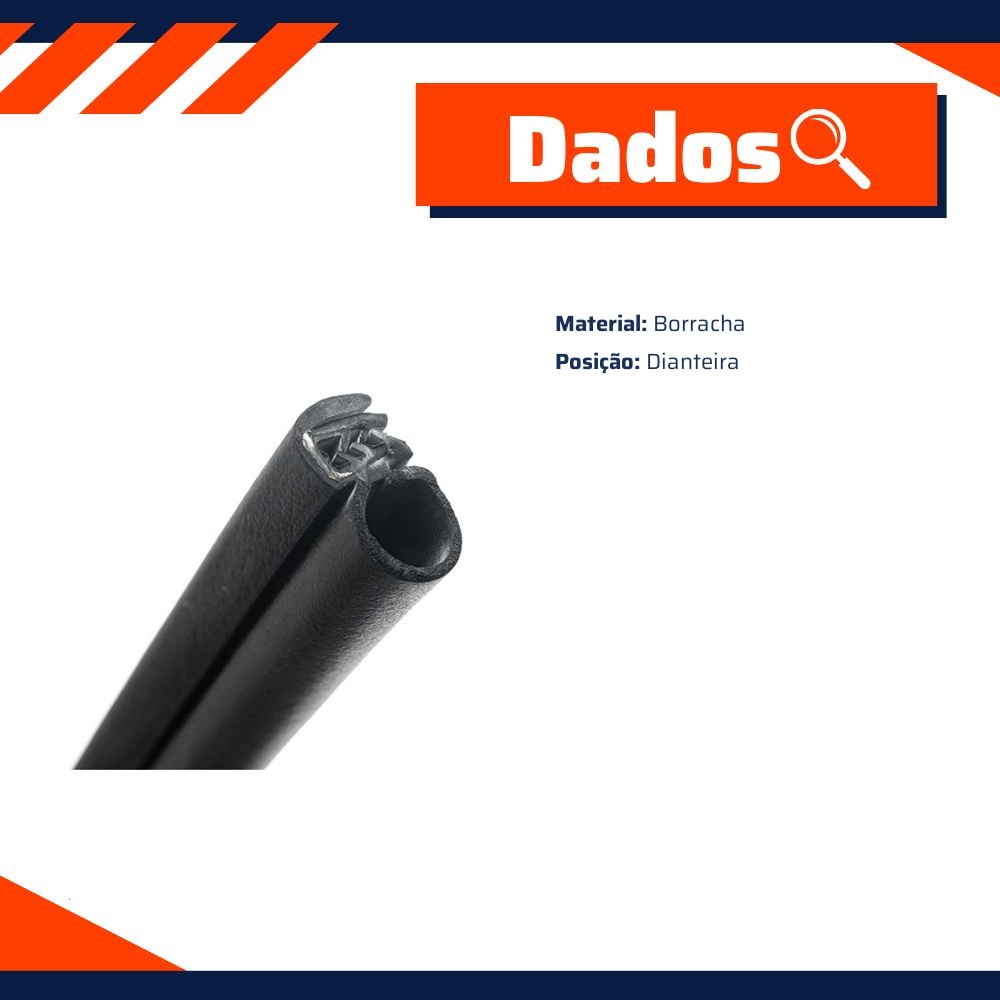 Borracha DA Porta - Uniflex - 36540