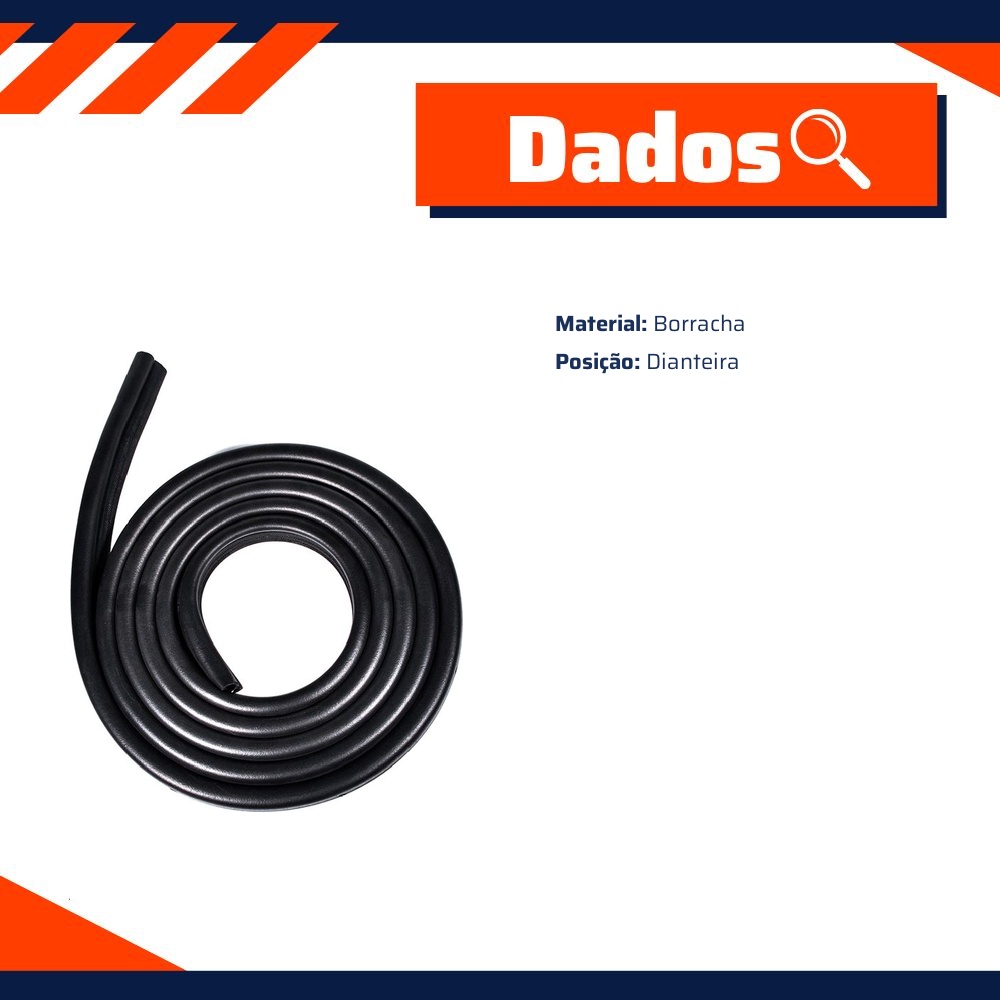 Borracha da Porta para Ford Ranger - Uniflex - 38520