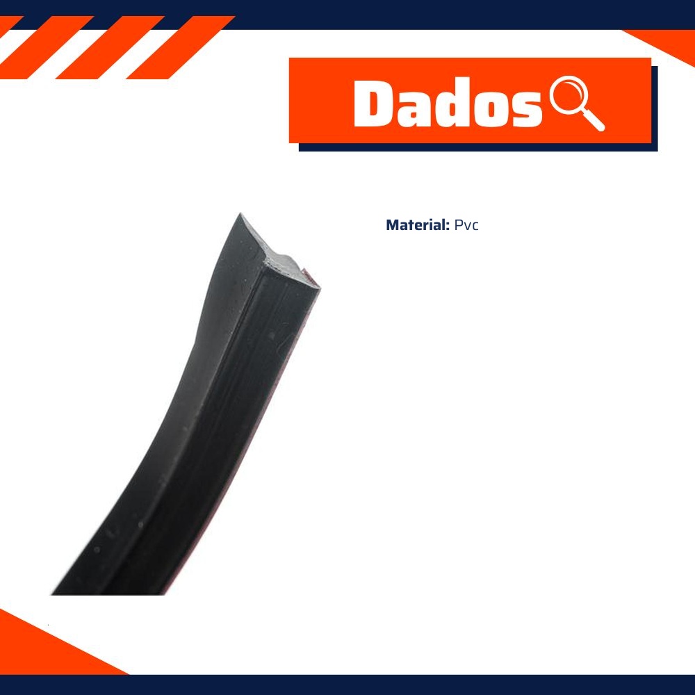 Borracha de Arremate do Para-Brisa para Honda HR-V - Uniflex - 39913