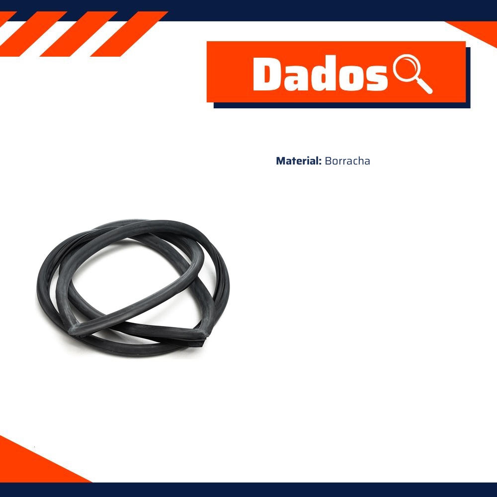 Borracha do Para-brisa - Uniflex - 38352