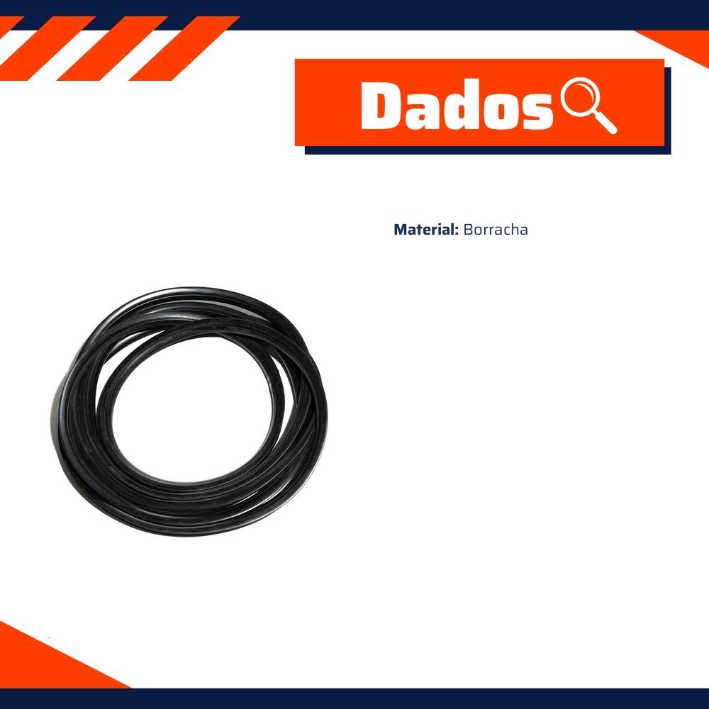 Borracha do Para-Brisa para Ford Courier - Uniflex - 38356