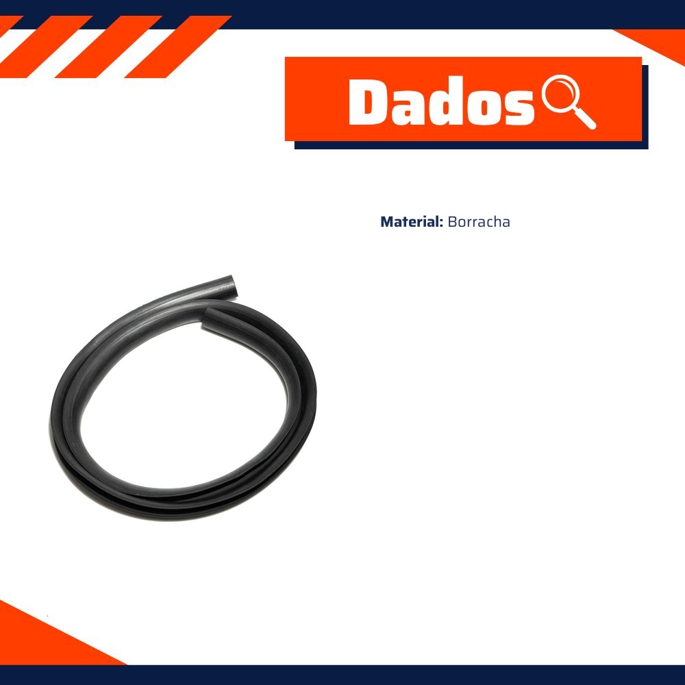 Borracha do Para-Brisa para Chevrolet Blazer e S10 - Uniflex - 37779