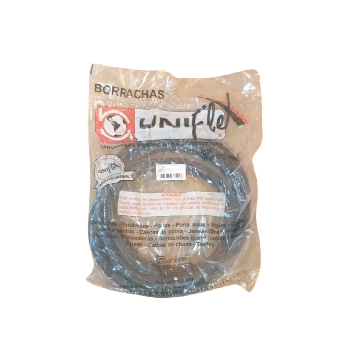 Borracha do Para-Brisa para Volkswagen Fusca - Uniflex - 37124