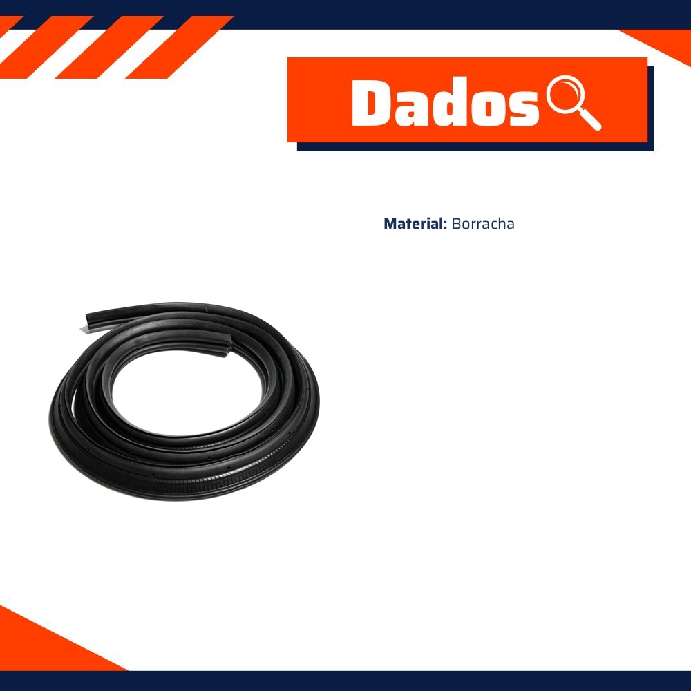 Borracha do Porta-malas - Uniflex - 38002