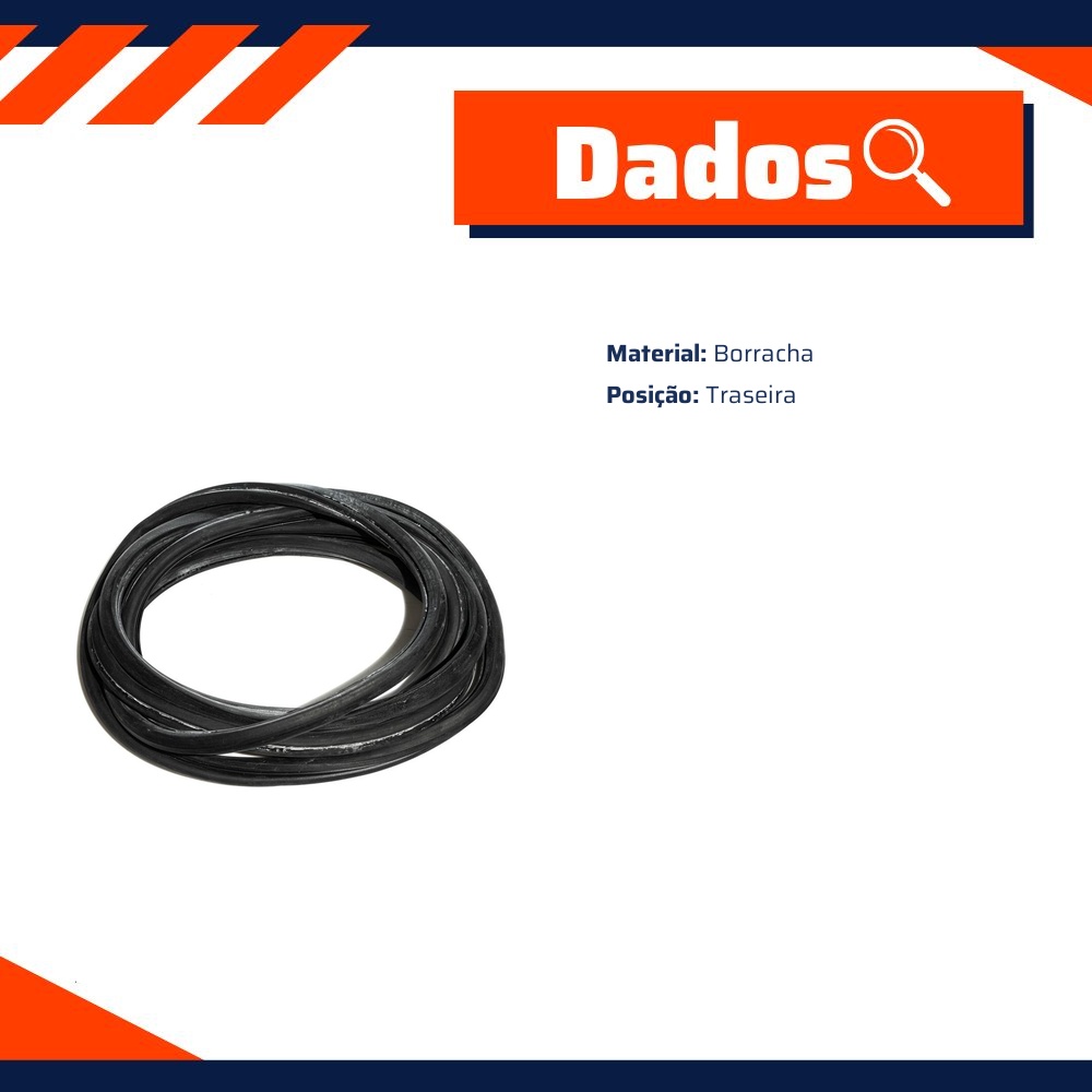 Borracha do Porta-malas - Uniflex - 39290