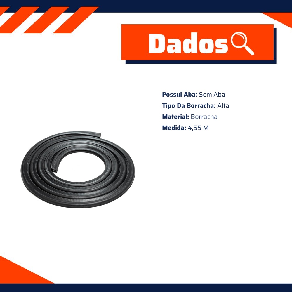 Borracha do Porta-malas - Uniflex - 37005