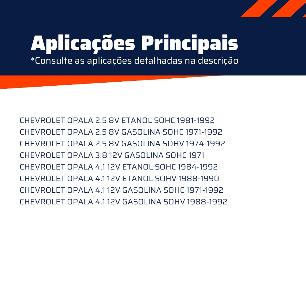 Braço Tensor para Chevrolet Opala - Amortex - 54492
