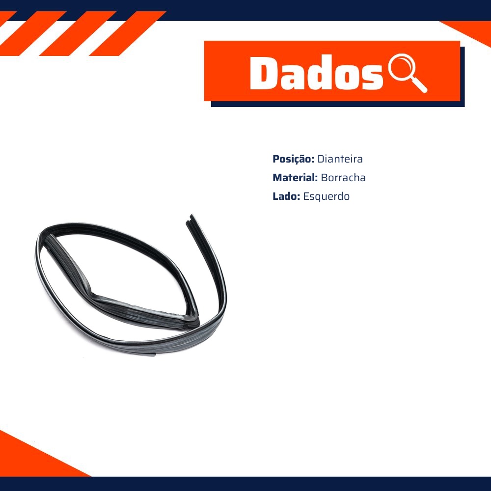 Canaleta da Porta para Chevrolet Vectra - Uniflex - 38086