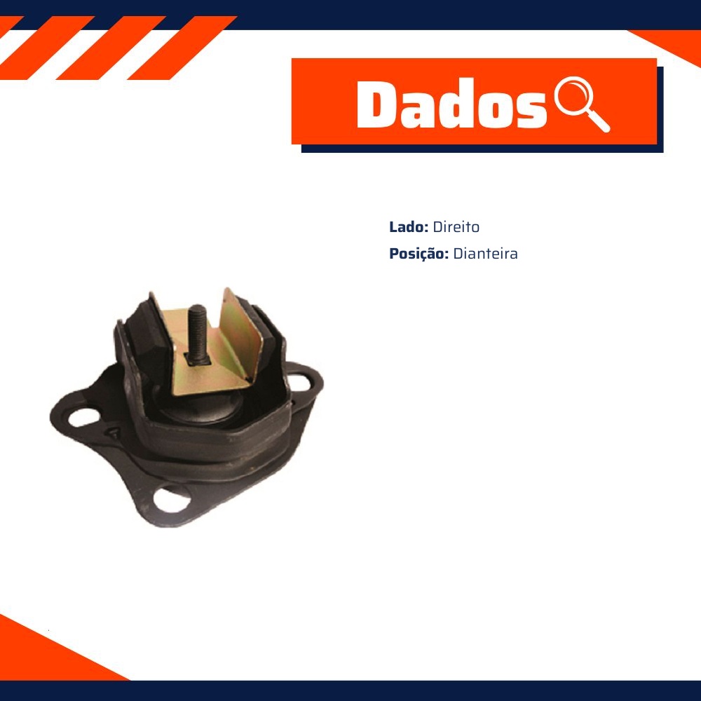 Coxim do Motor para Renault Megane e Scenic - Amortex - 51186