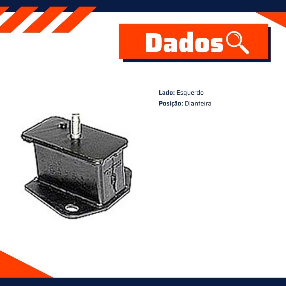 Coxim do Motor para Mitsubishi L200 - Amortex - 56850