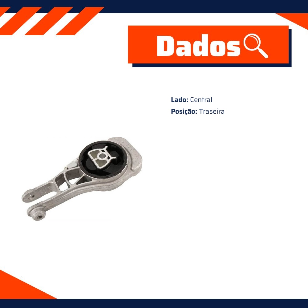 Coxim do Câmbio para Chevrolet Sonic e Tracker - Amortex - 54153