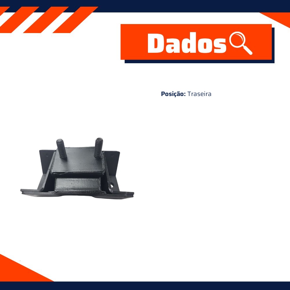 Coxim do Câmbio para Ford F-250 - Amortex - 51217
