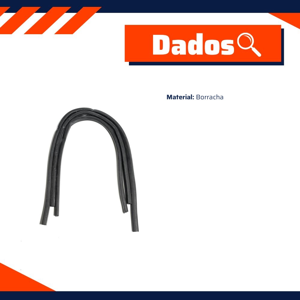 Borracha do Porta-Malas para Volkswagen Kombi - Uniflex - 37704