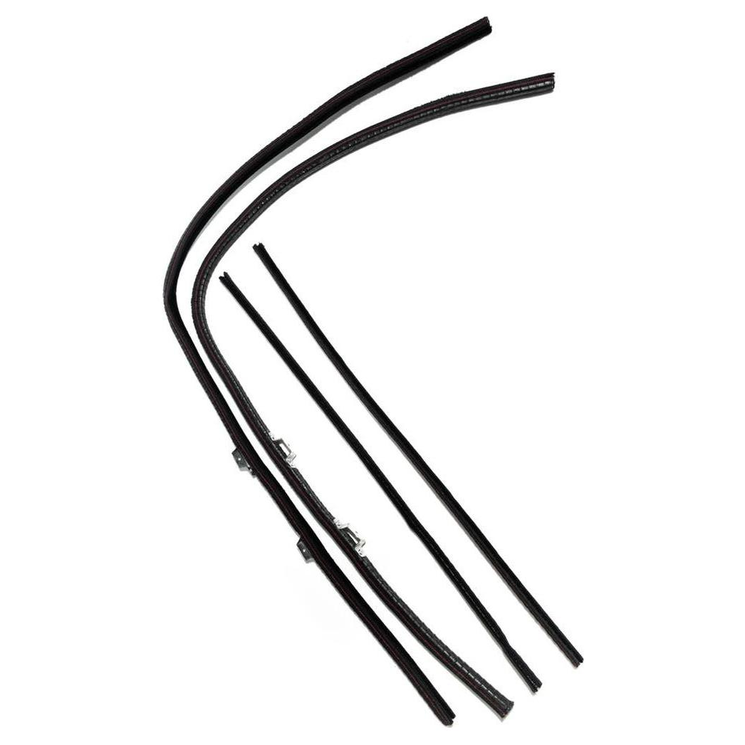 Jogo de Canaletas da Porta para Volkswagen Variant - Uniflex - 37499