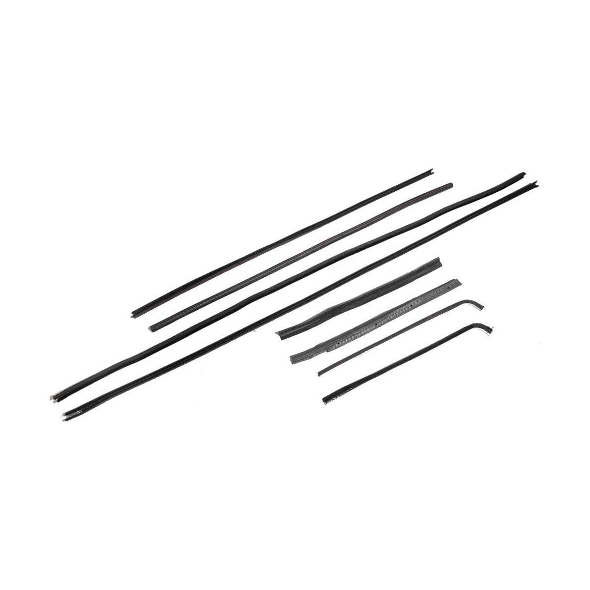 Jogo de Canaletas da Porta para Ford F-75 e Rural - Uniflex - 38611