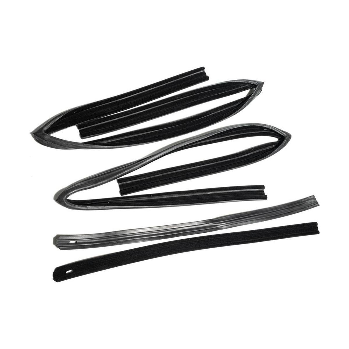 Jogo de Canaletas da Porta para Volkswagen Santana - Uniflex - 37541