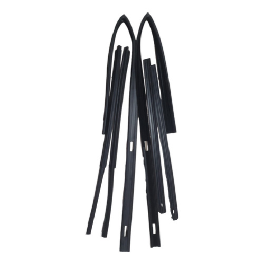 Jogo de Canaletas da Porta para Volkswagen Santana - Uniflex - 37538