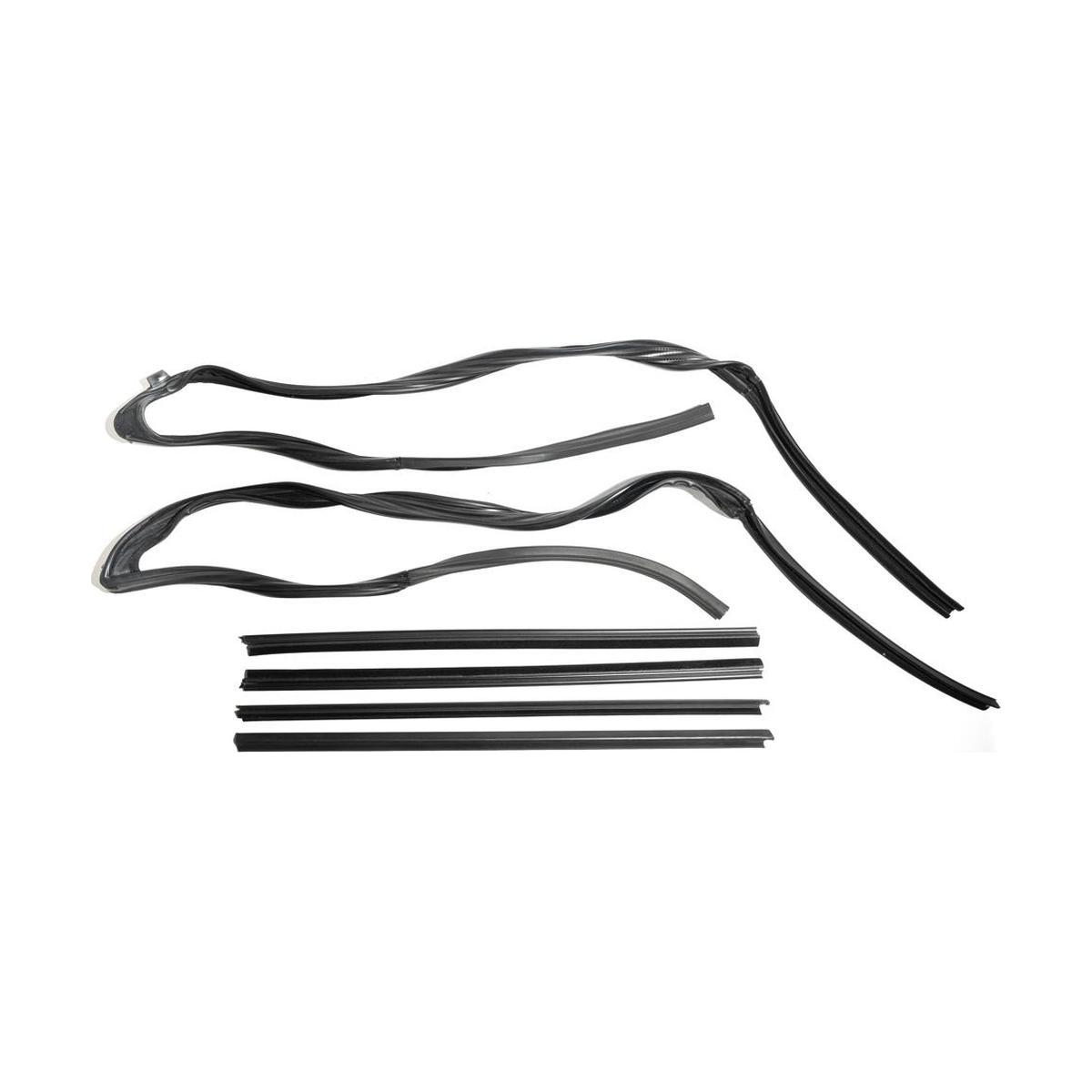 Jogo de Canaletas da Porta para Chevrolet Agile - Uniflex - 38131