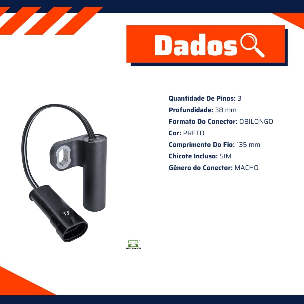 Sensor de Rotação - MTE - 70795