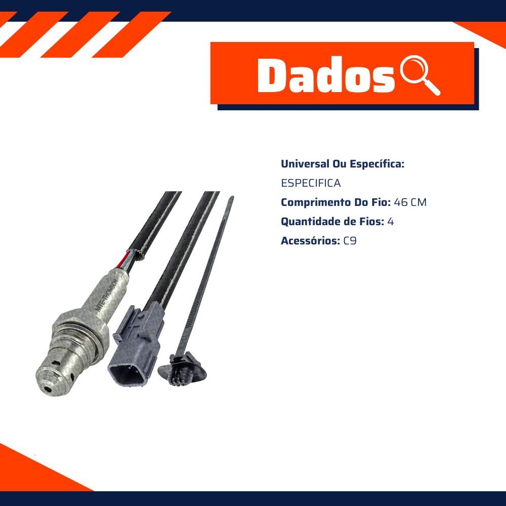 Sonda Lambda - MTE - 8455.40.046C9