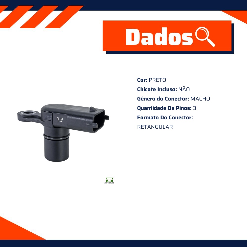Sensor de Fase Rotação para Chevrolet Captiva e Omega - MTE-THOMSON - 70682