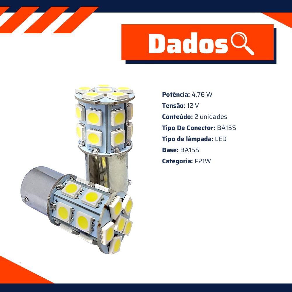 Par Lâmpada LED 12V 4,76W - Gauss - GL304LED