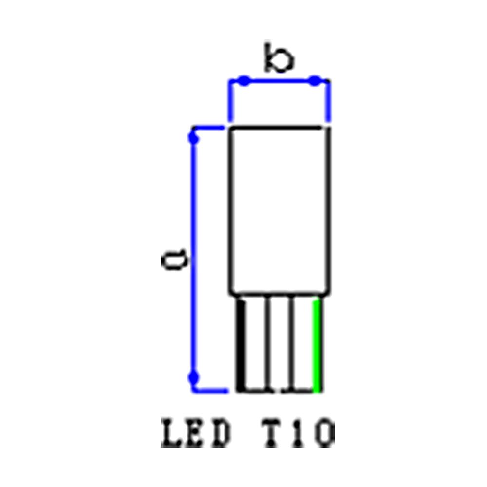 Par Lâmpada LED 24V 1,03W - Gauss - GL322LED