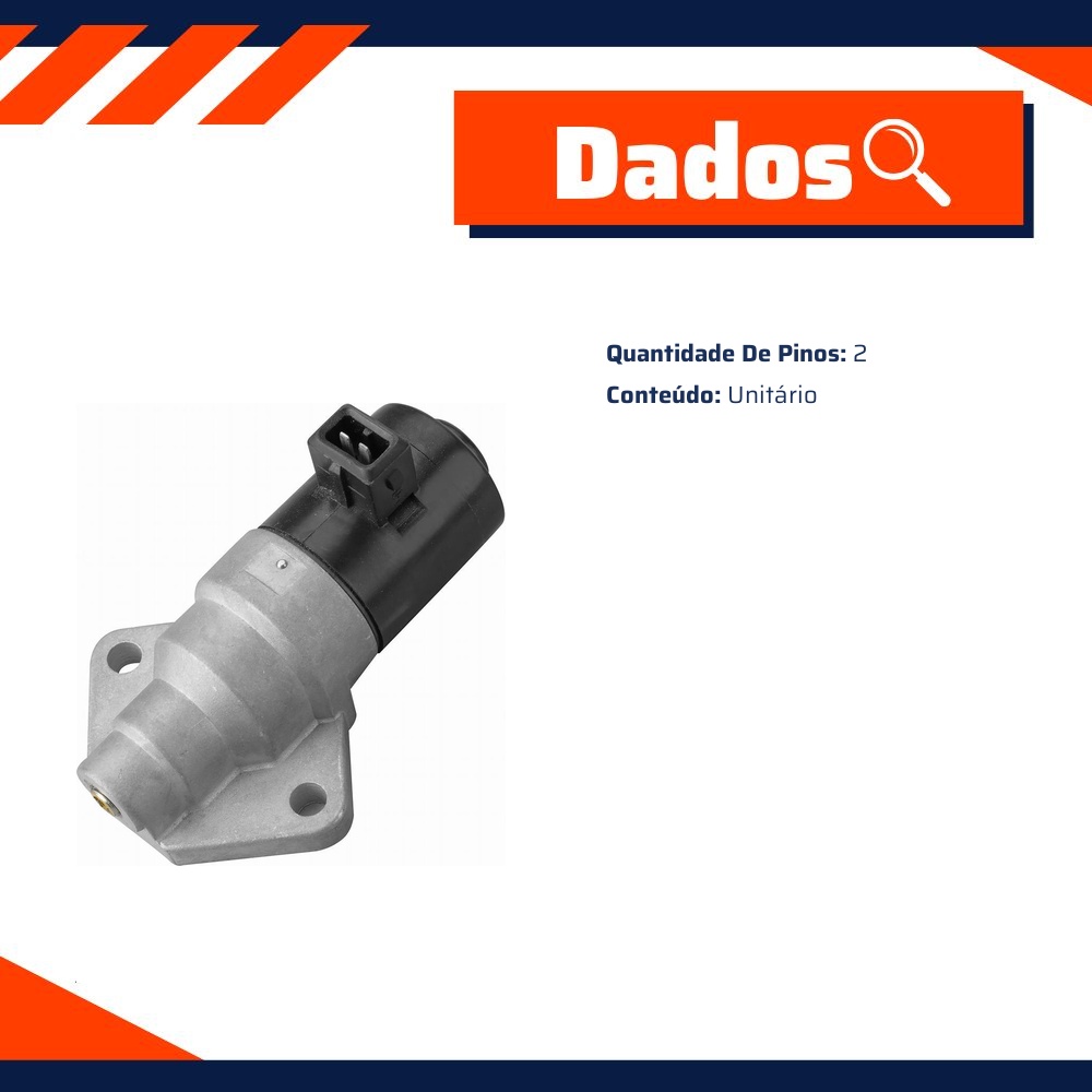 Atuador Marcha Lenta - Gauss - GS6908