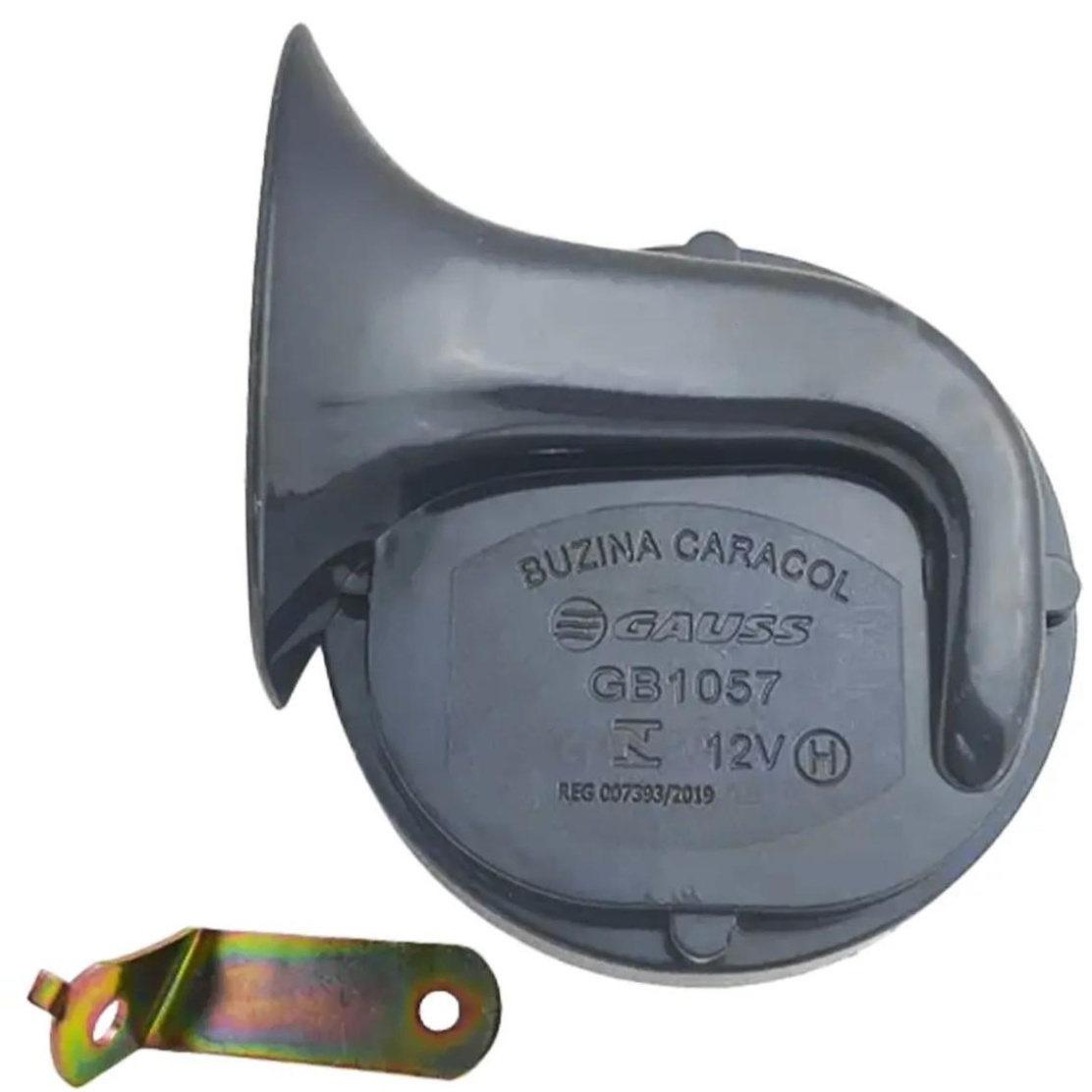 Buzina Caracol Individual 12V - Gauss - GB1057