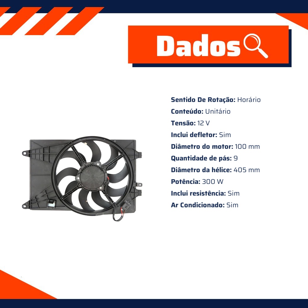 Eletroventilador - Gauss - GE1063