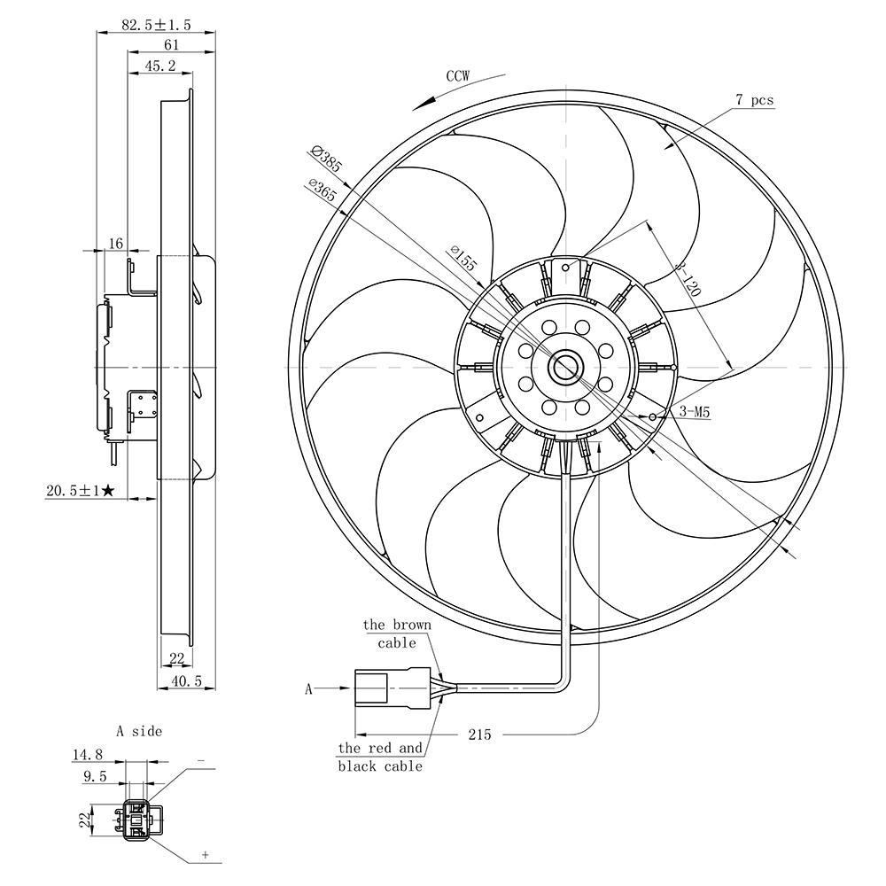 Eletroventilador - Gauss - GE1068
