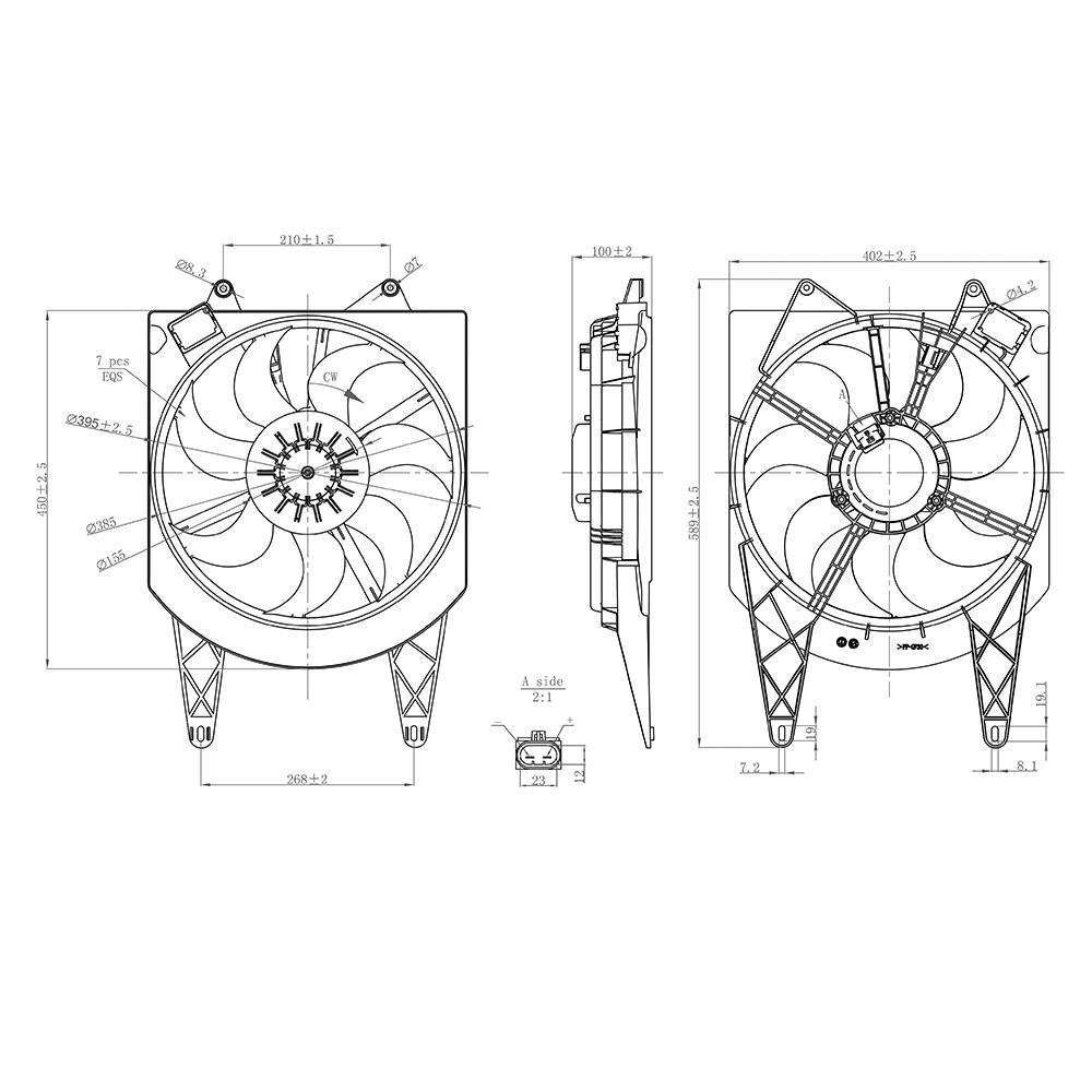 Eletroventilador - Gauss - GE1073