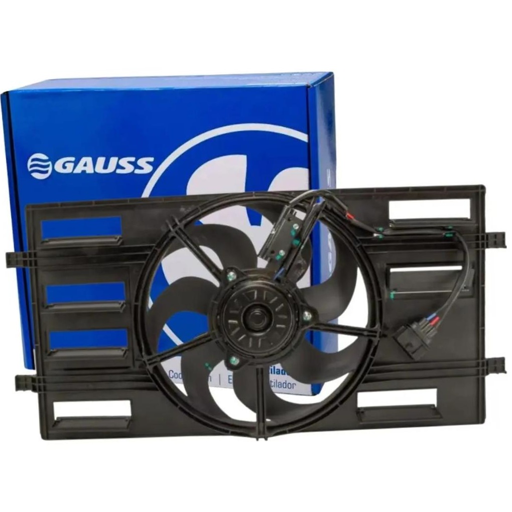 Eletroventilador 12V 300W para Volkswagen Polo e Virtus - Gauss - GE1112