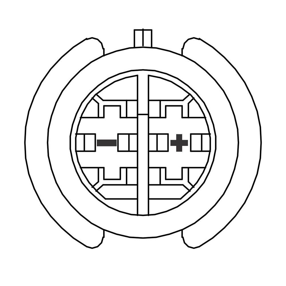 Eletroventilador 12V 110W para Volkswagen Kombi - Gauss - GE1154