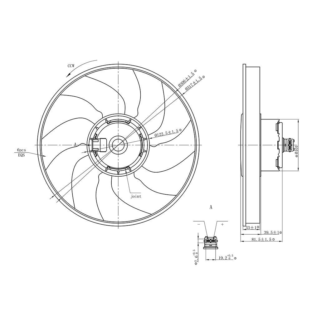 Eletroventilador - Gauss - GE1170