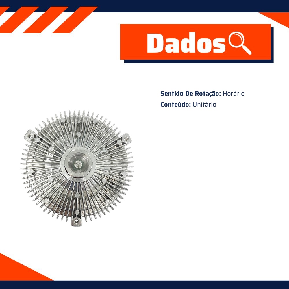 Embreagem Viscosa - Gauss - GE6075