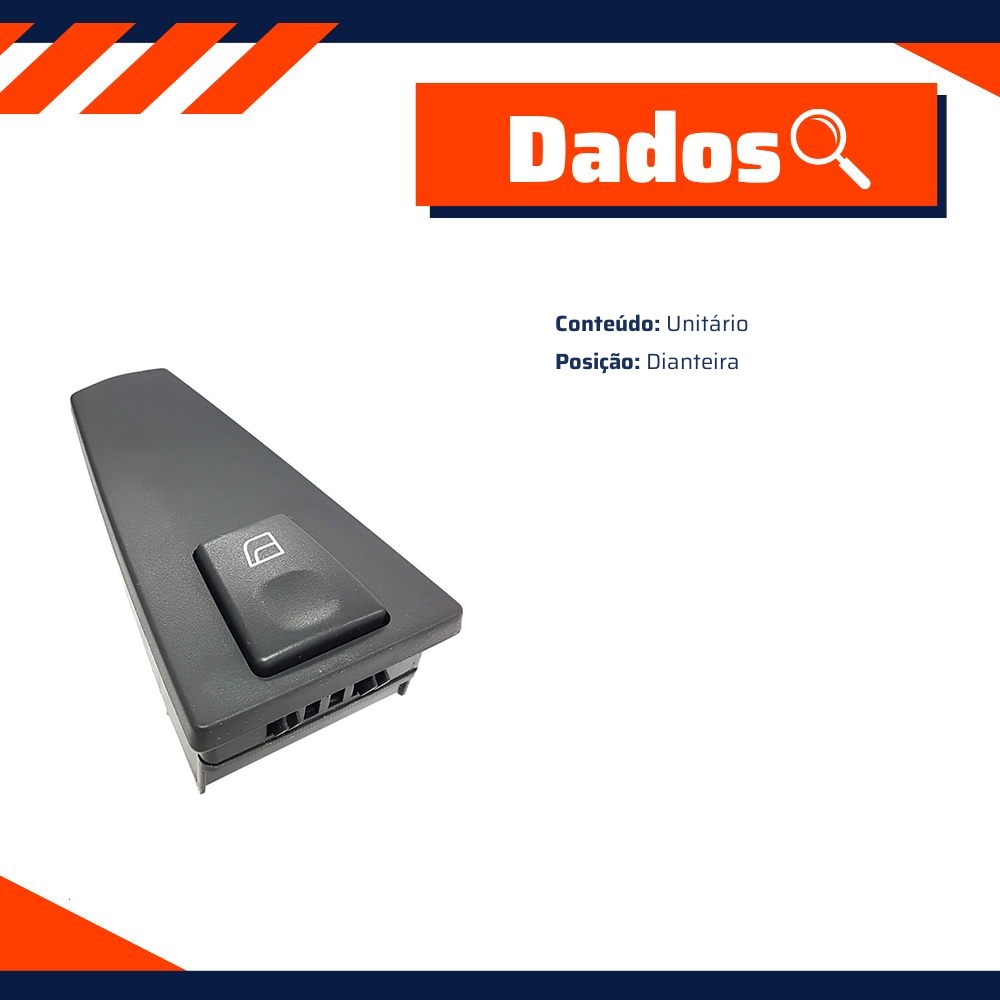 Interruptor para Vidro Elétrico - Gauss - GE2143
