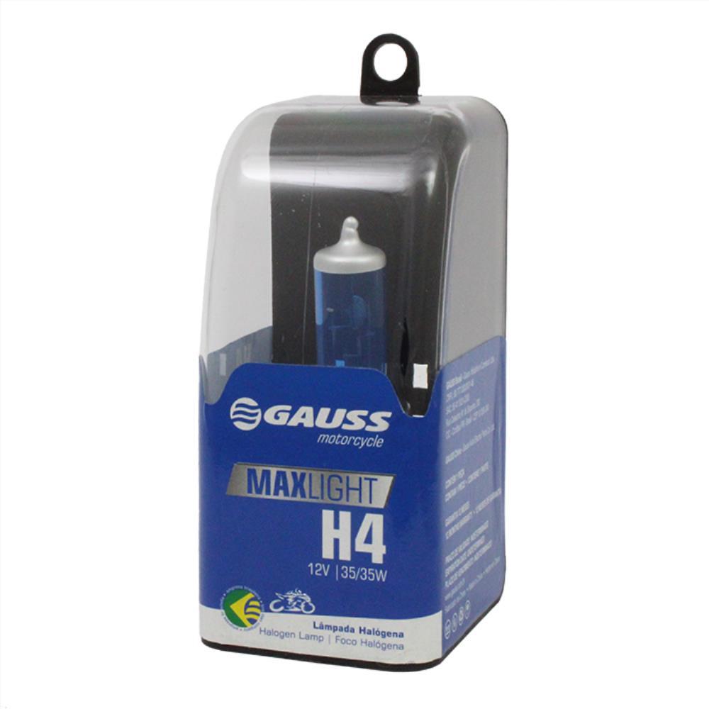 Lâmpada Halogena H4 12V 35/35W Bba1 Max Light - Gauss - GL67H4