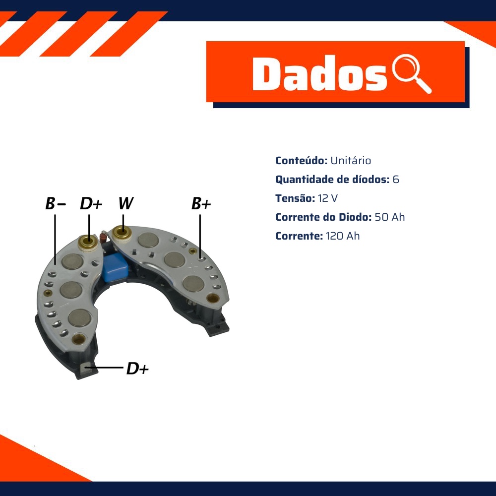 Placa de Diodos - Gauss - GA1464