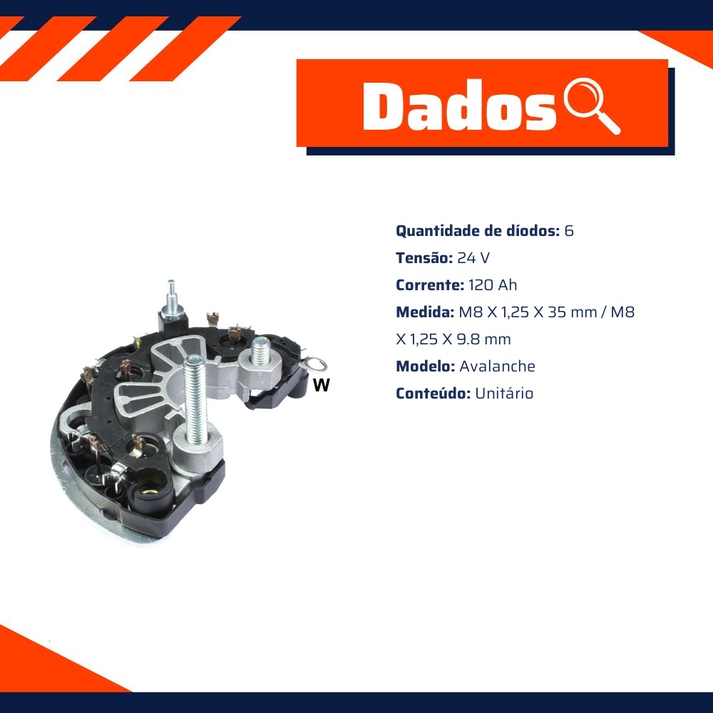 Placa de Diodos - Gauss - GA1488