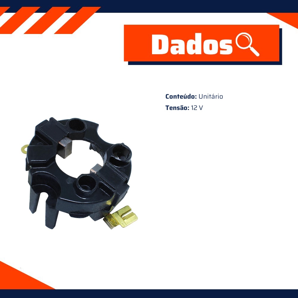 Porta Escovas - Gauss - GM17003