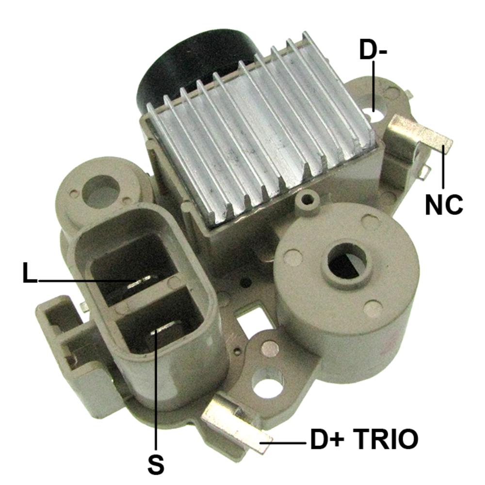 Regulador de Voltagem 14V para Hyundai Elantra - Gauss - GA419