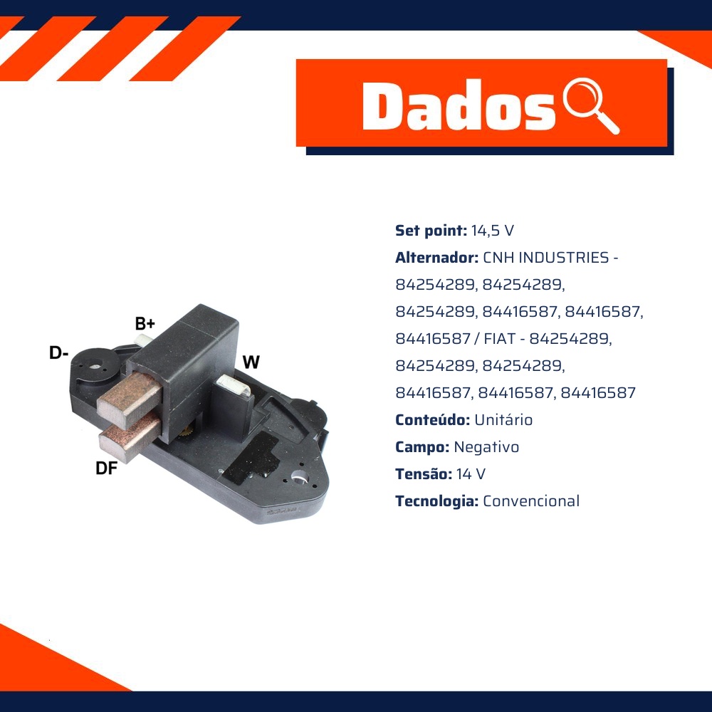Regulador de Voltagem 14V - Gauss - GA613