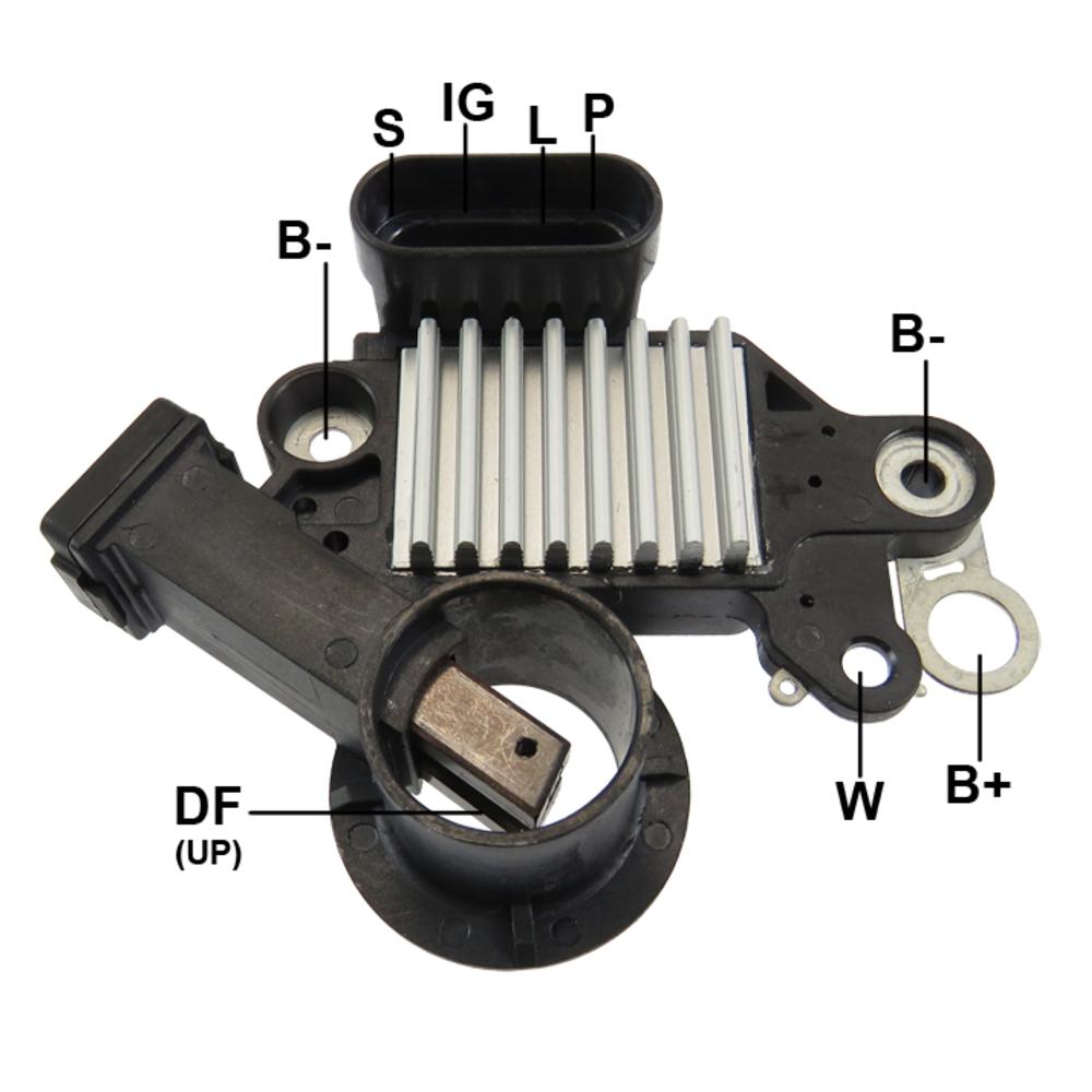 Regulador de Voltagem 14V para Ssangyong Actyon e Kyron - Gauss - GA717