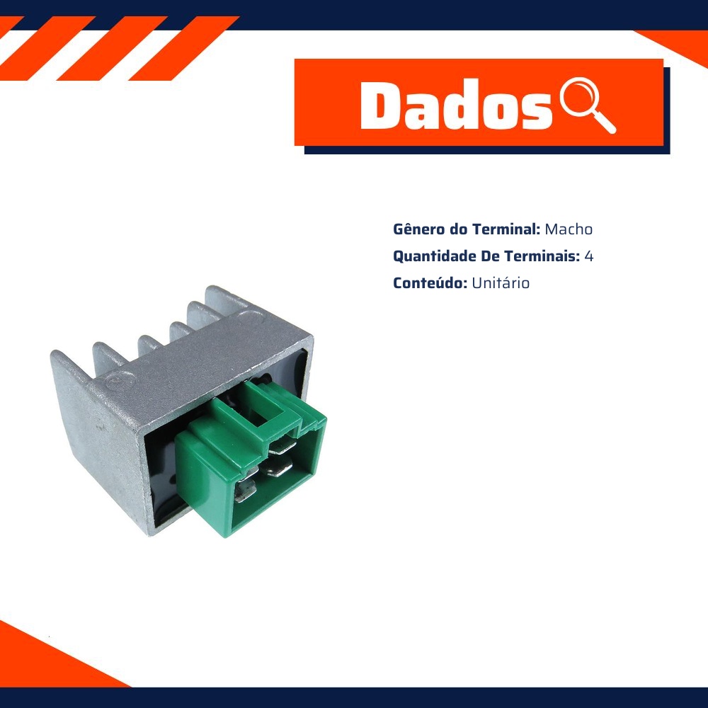 Regulador e Retificador - Gauss - GM10001
