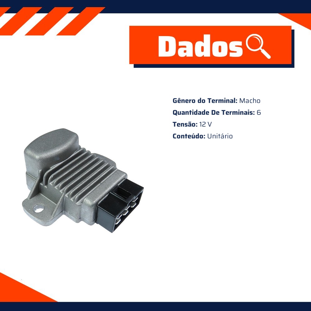 Regulador e Retificador - Gauss - GM10015