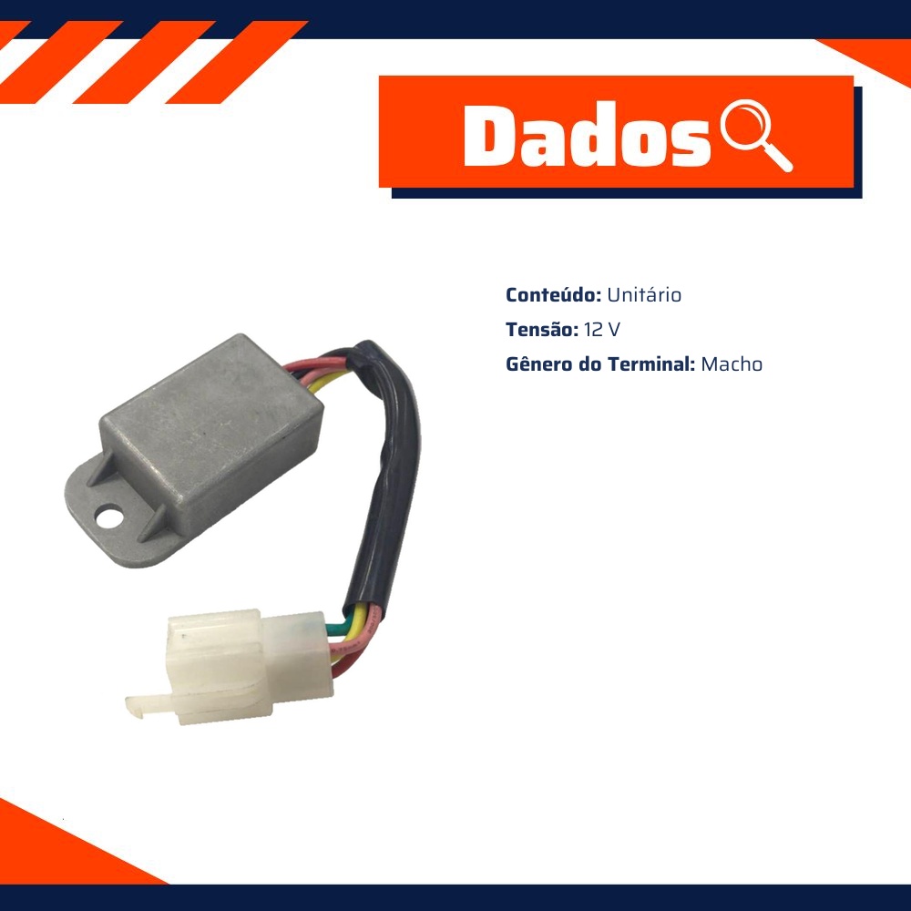 Regulador e Retificador - Gauss - GM10018
