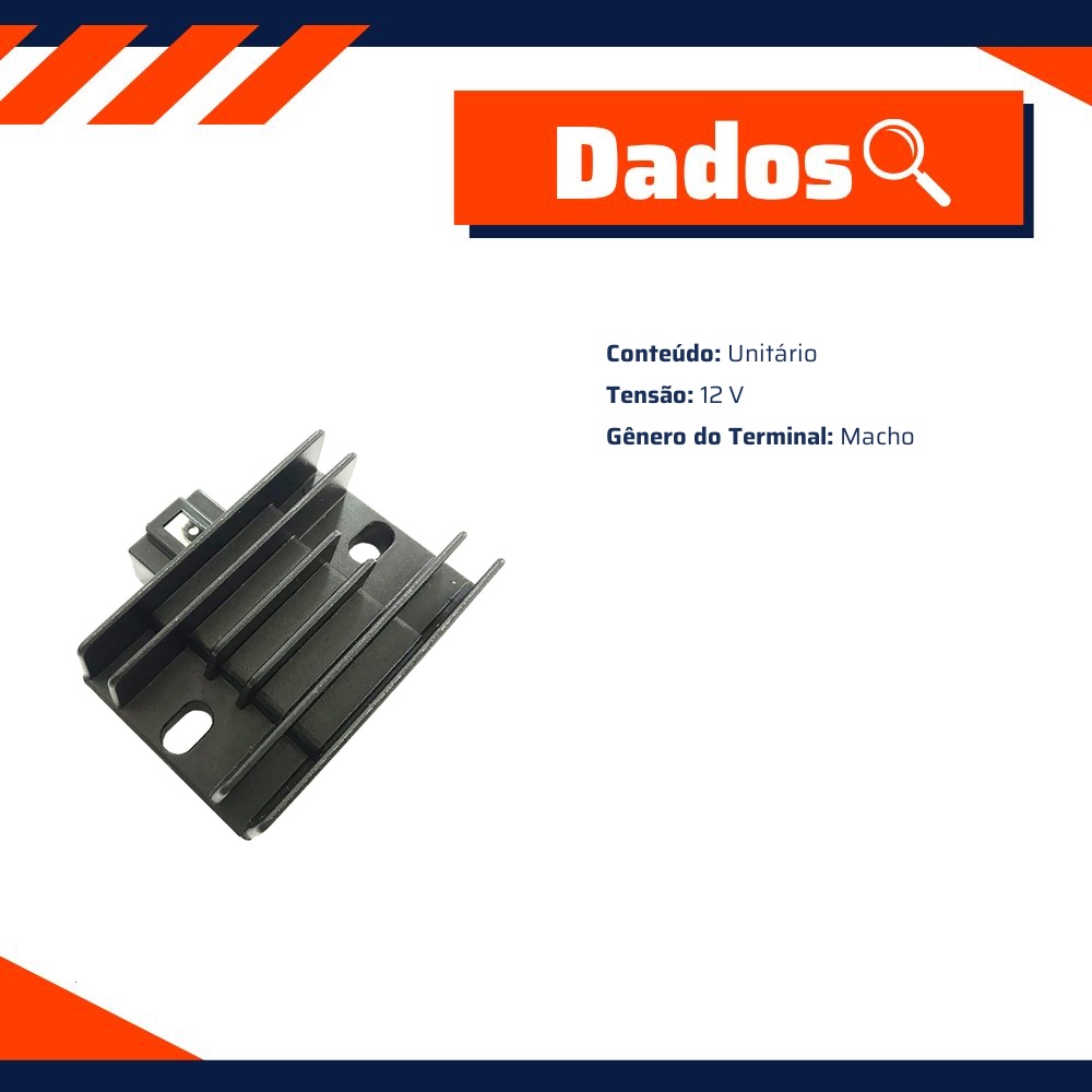 Regulador e Retificador - Gauss - GM10034