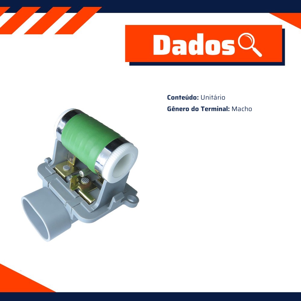 Resistência do Ventilador - Gauss - GE3001