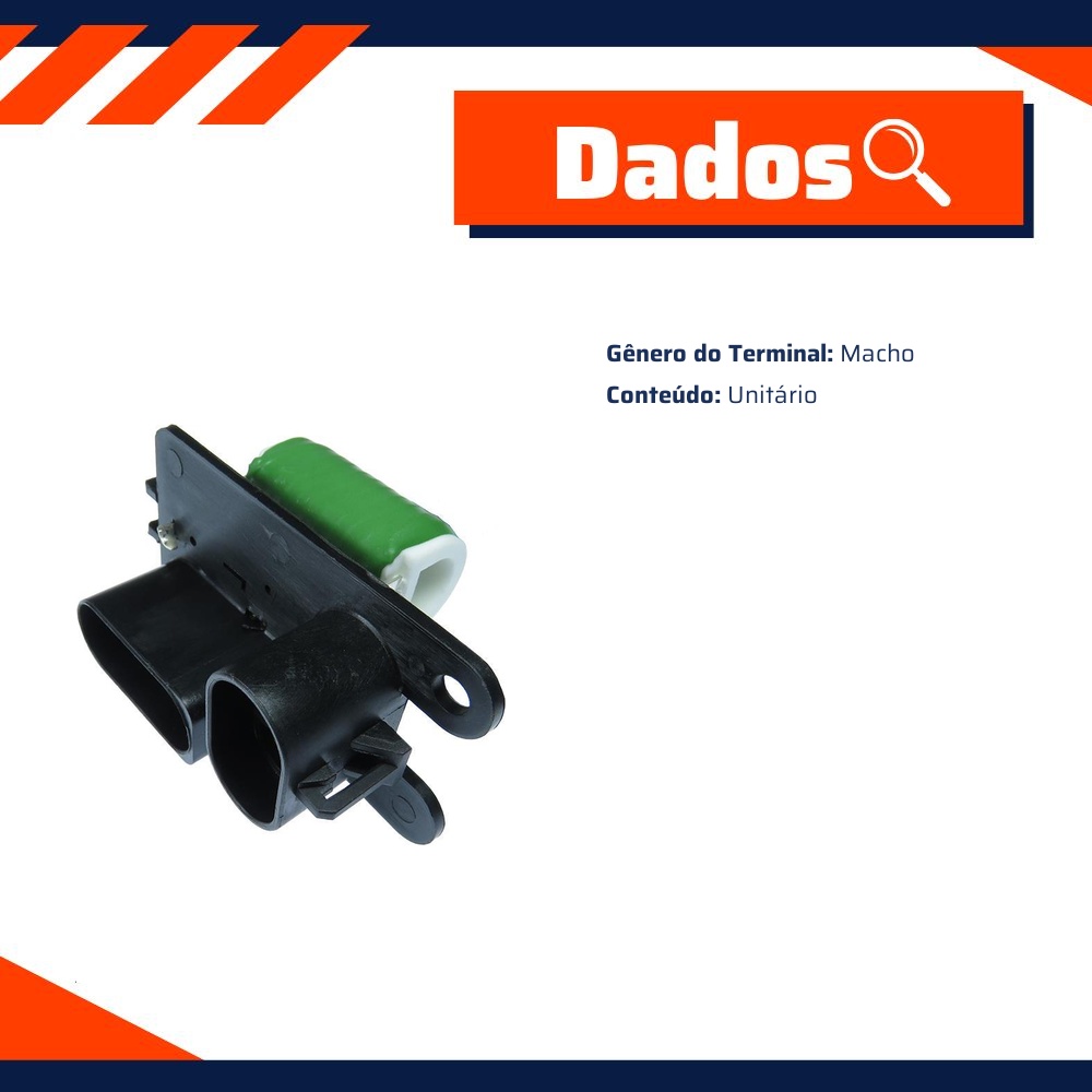 Resistência do Ventilador - Gauss - GE3003